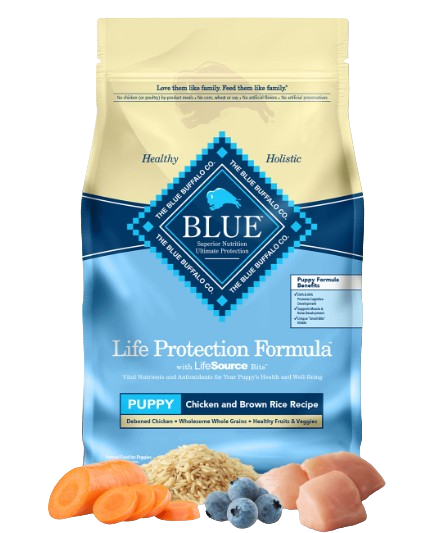 Blue Buffalo Life Protection Natural Chicken & Brown Rice Recipe Puppy Dry Dog Food