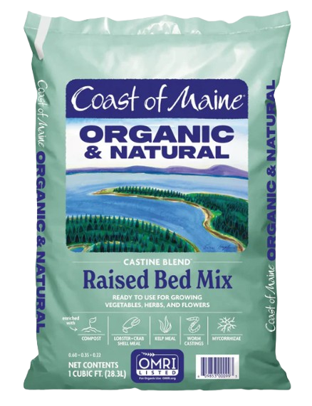 Coast of Maine Organic & Natural Castine Blend Raised Bed Mix