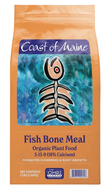 Coast of Maine Fish Bone Meal Organic Plant Food (5-13-0 - 18% Calcium)