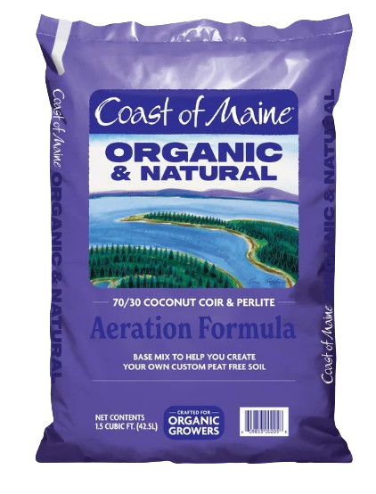 Coast of Maine Organic & Natural 70/30 Coconut Coir & Perlite Aeration Formula, 1.5 cu ft