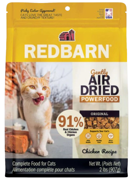 Redbarn Air Dried Powerfood Chicken Cat Food, 2lbs