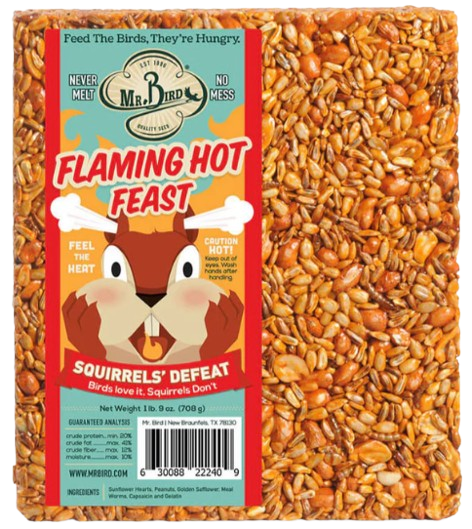 Flaming Hot Feast Seed Cake, Large 1lb 9oz