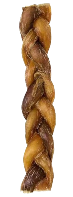 Redbarn Braided Bully Stick, 7" Single