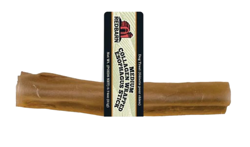 Redbarn Collagen Wrapped Esophagus Stick, Medium Single