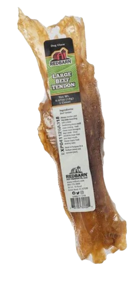 Redbarn Beef Tendon, Large Single