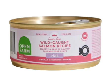 Open Farm Wild-Caught Salmon Pâté Canned Cat Food