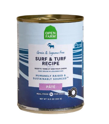 Open Farm Surf & Turf Pâté Canned Dog Food, 12.5oz