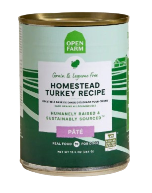 Open Farm Homestead Turkey Pâté Canned Dog Food, 12.5oz