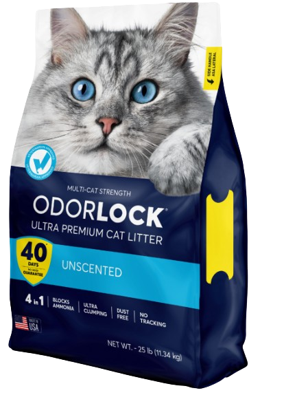 OdorLock® Unscented Ultra Premium Clay Litter