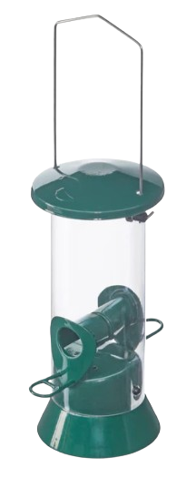 Small Economy Tube Bird Feeder with 2 Ports