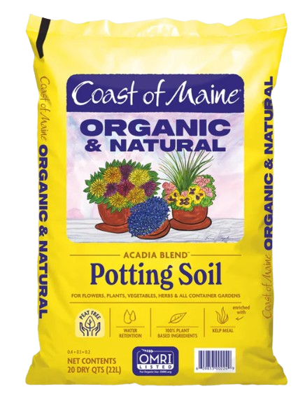 Coast of Maine Organic & Natural Acadia Blend Peat-Free Potting Soil