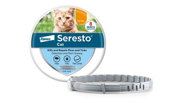Elanco (Previously Bayer) Seresto Flea and Tick Collar for Cats