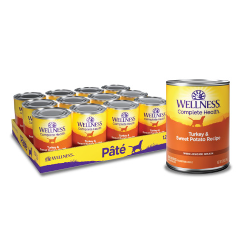 Wellness Complete Health Natural Turkey and Sweet Potato Recipe Wet Canned Dog Food