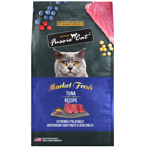 Fussie Cat Market Fresh Dry Cat Food, Tuna