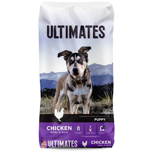 Ultimates Puppy Chicken Meal & Rice Dry Dog Food, 5lbs