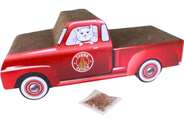 Truck Cat Scratcher with Catnip