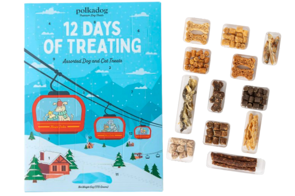 12 Days of Treating Holiday Calendar