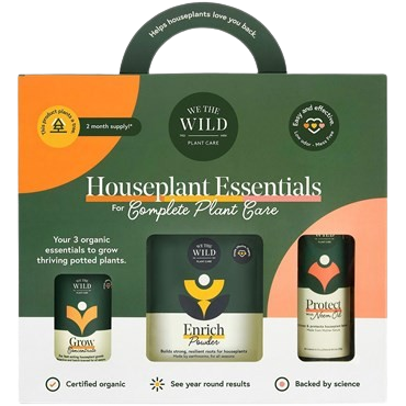 Houseplant Care Essential Kit With Organic Growth Solutions