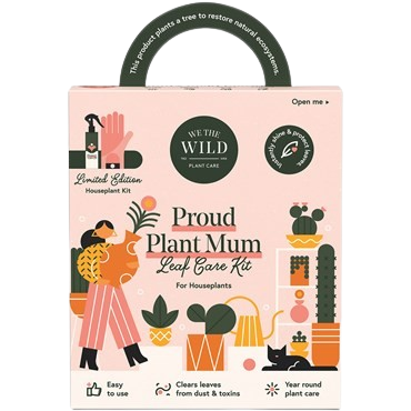 Proud Plant Mum Leaf Care Kit with Glove