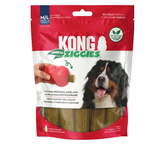 KONG Ziggies 2.0 Adult Dog Treats, 8oz