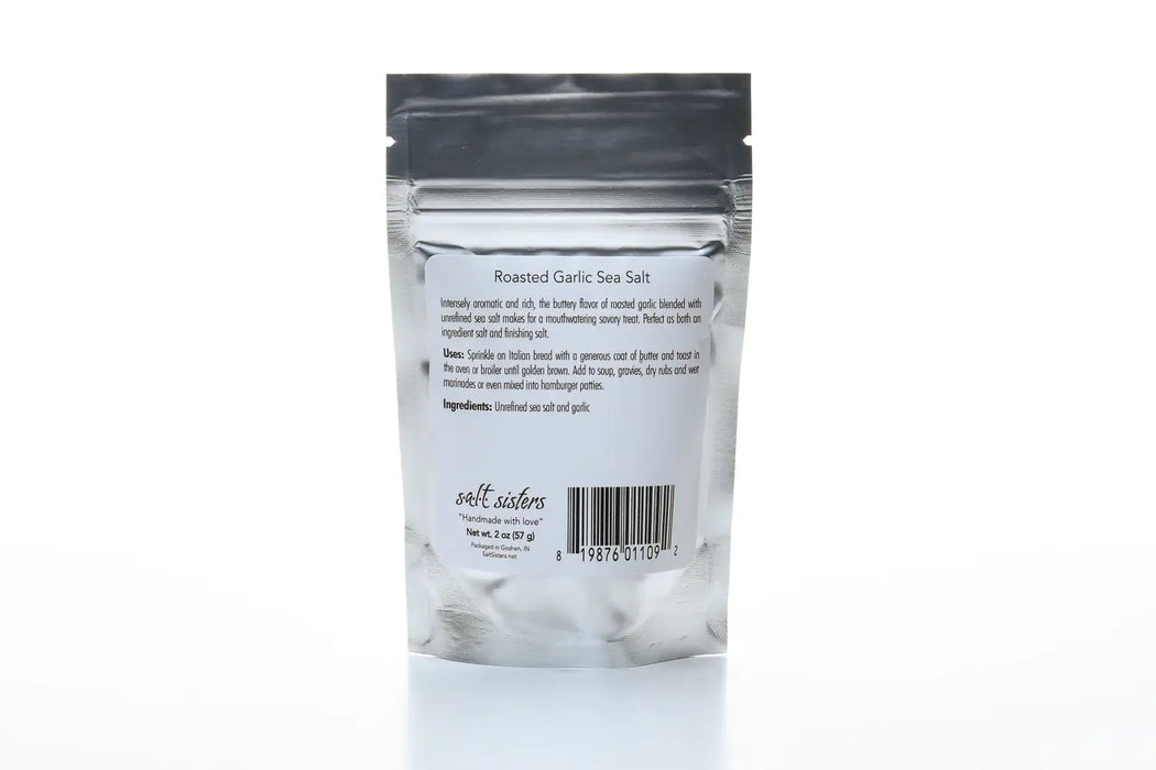 All-Natural Sea Salt - Roasted Garlic - 2 oz