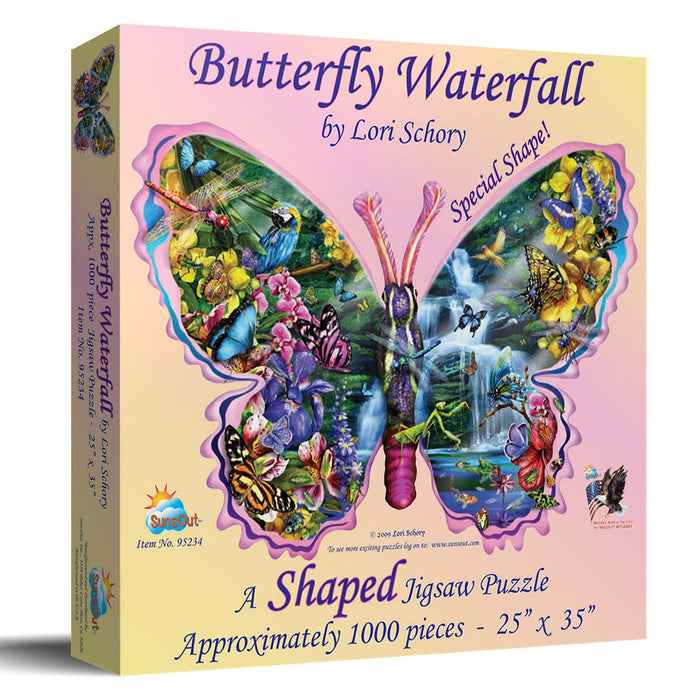 0707 Butterfly Waterfall Puzzle