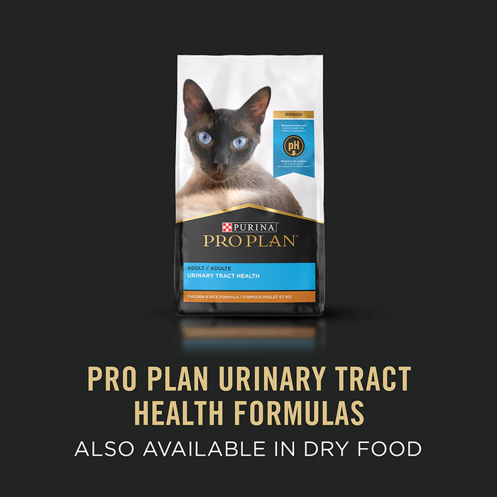 Purina Pro Plan Urinary Tract Health Formula Beef & Chicken Entrée Wet Cat Food, 3oz