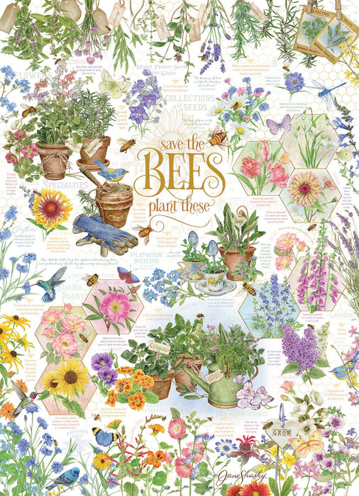 Save the Bees 1000pc puzzle