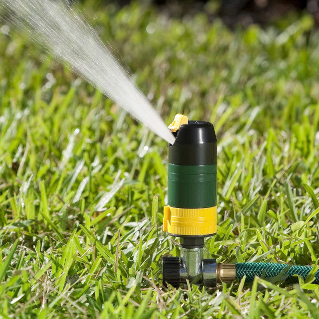Melnor Rotary Sprinkler, Two Stage Complete Coverage Watering Pattern