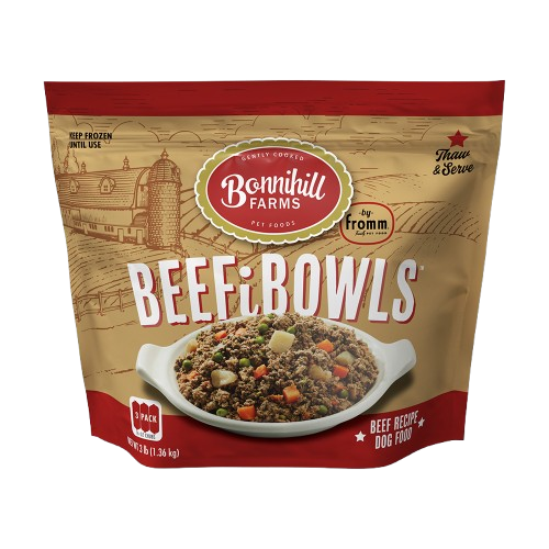 Fromm Bonnihill Farms BeefiBowls Fresh Frozen Dog Food, 3lbs