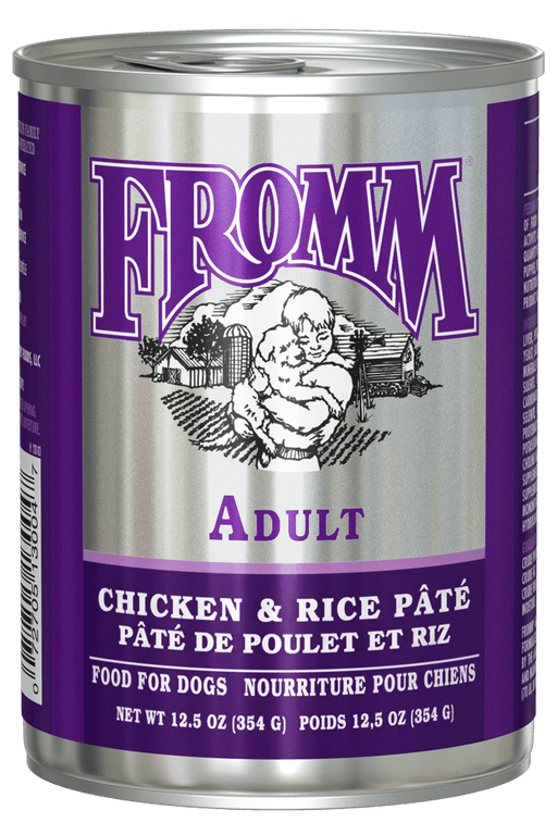 Fromm Classic Pate Chicken & Rice Canned Dog Food, 12.5oz