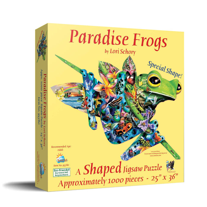 0537 Paradise Frogs Puzzle