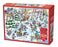 DoodleTown: Hockey Town 1000pc puzzle