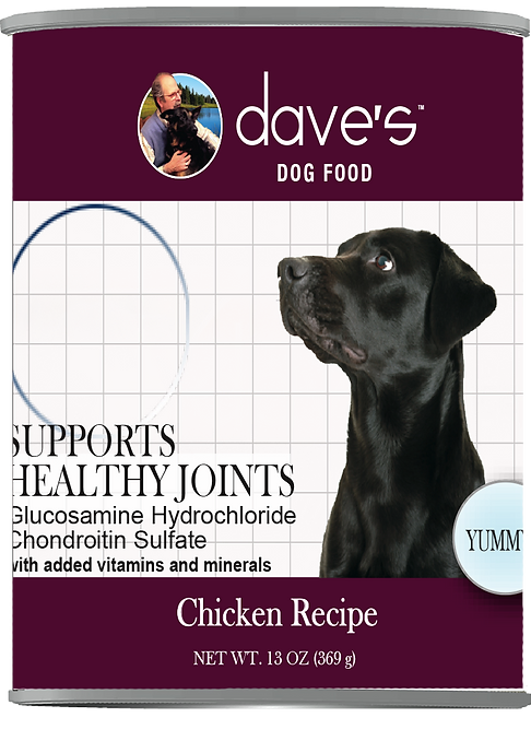 Dave's Healthy Joint Formula Canned Dog Food 13.2 oz