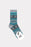 Women’s Winter Thick Knit Nordic Cabin Crew Socks - Snow: W-L-078-3