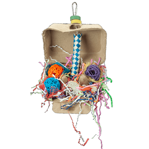 Egg-Stravaganza Bird Toy