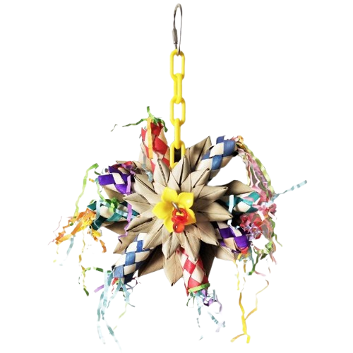 Pinwheel Bird Toy