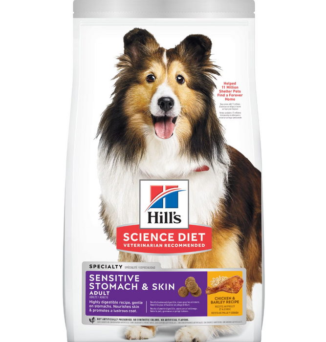 Hill's Science Diet Adult Sensitive Stomach & Skin Dog Food