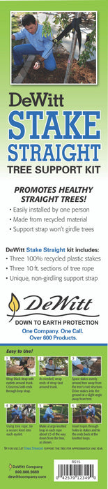 Stake Straight Tree Support Kit, 15 in