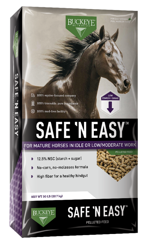 Buckeye Nutrition SAFE 'N EASY™ Performance Pelleted Feed