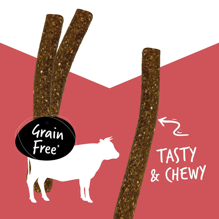 Ultimates Grain Free Jerky Beef Sticks Dog Treats, 7oz