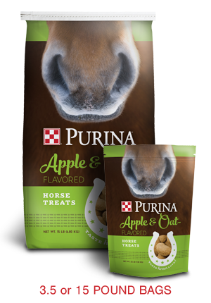 Purina Apple and Oat-Flavored Horse Treats