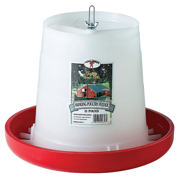 Plastic Hanging Feeder for Poultry - Multiple Sizes Available