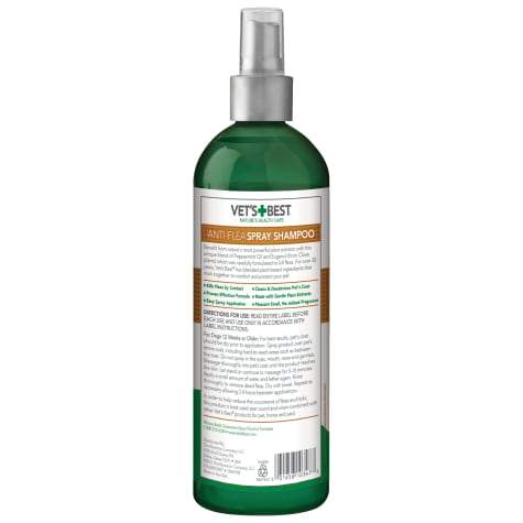 Vets Best Natural Anti-Flea Easy Spray Shampoo