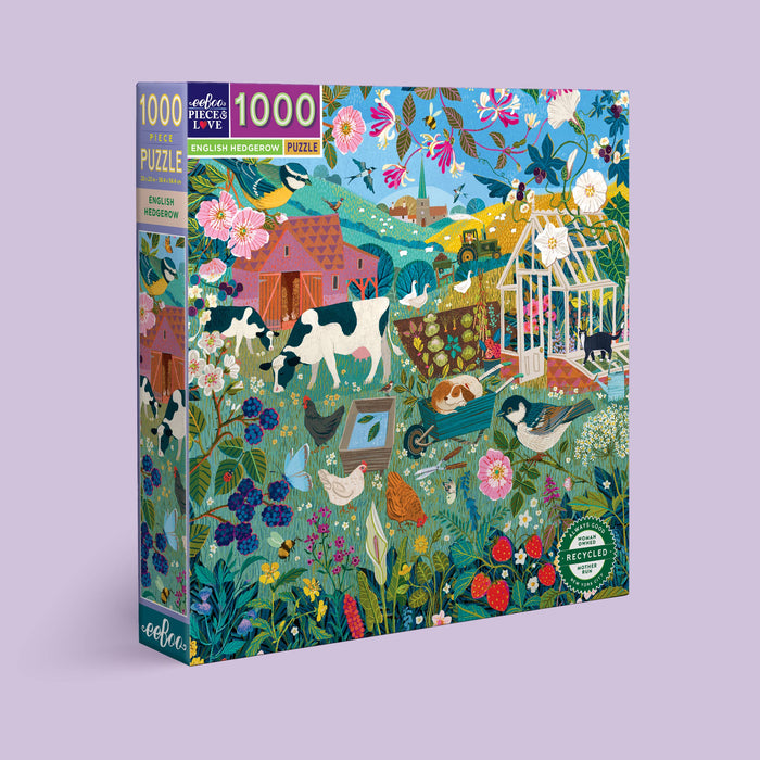 English Hedgerow 1000 Piece Puzzle