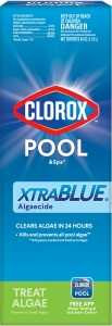 Clorox POOL & Spa XtraBlue Pool Algaecide, 40 oz, Liquid