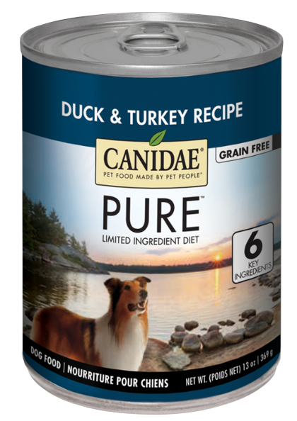 Canidae Grain Free PURE Limited Ingredient Diet Duck & Turkey Canned Dog Food