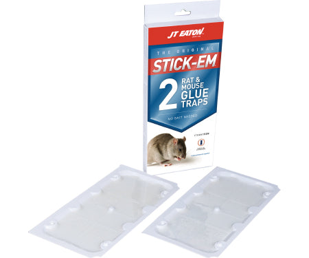 Stick-Em Large Size Rat & Mouse Glue Trap (2-pack)