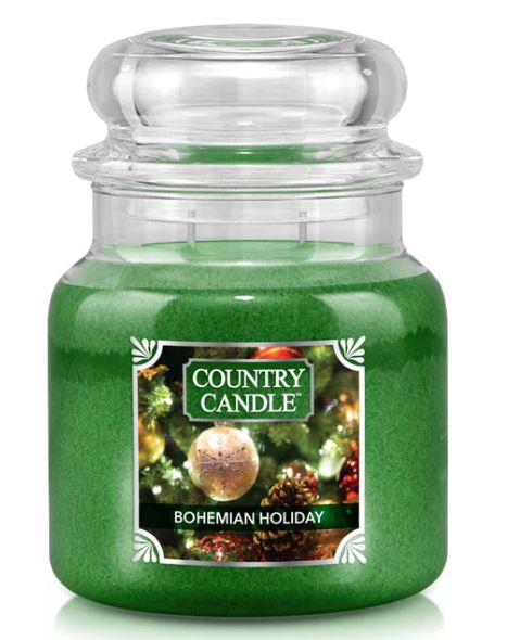 Country Candle by Kringle, Bohemian Holiday, 2-wick Jars