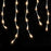 Christmas Icicle Lights - 300 Incandescent Bulbs - White Wire - 26 ft Length